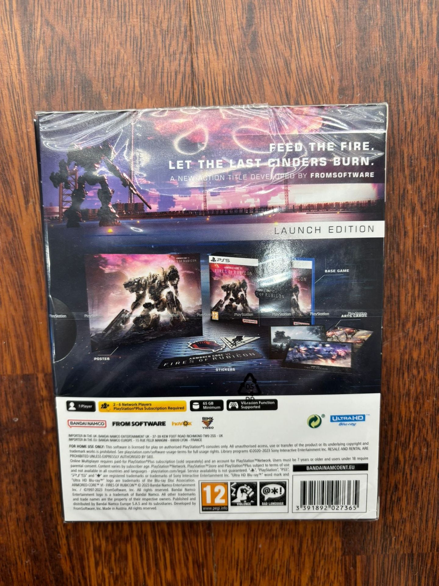 Armored Core Vi Fires Of Rubicon Launch Edition PS5 UK Armored Core Vi Fires Of Rubicon Launch Edition PS5 UK